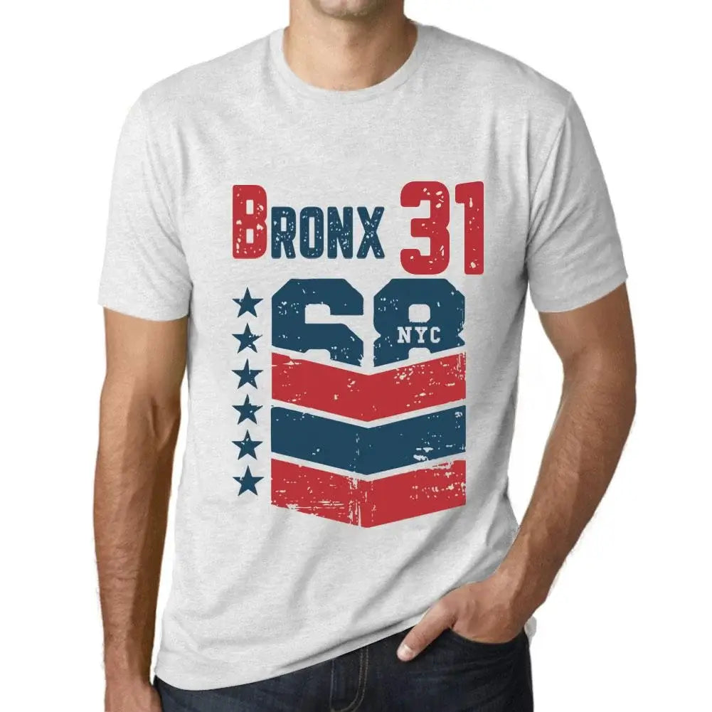 Men's Graphic T-Shirt Bronx 31 31st Birthday Anniversary 31 Year Old Gift 1993 Vintage Eco-Friendly Short Sleeve Novelty Tee