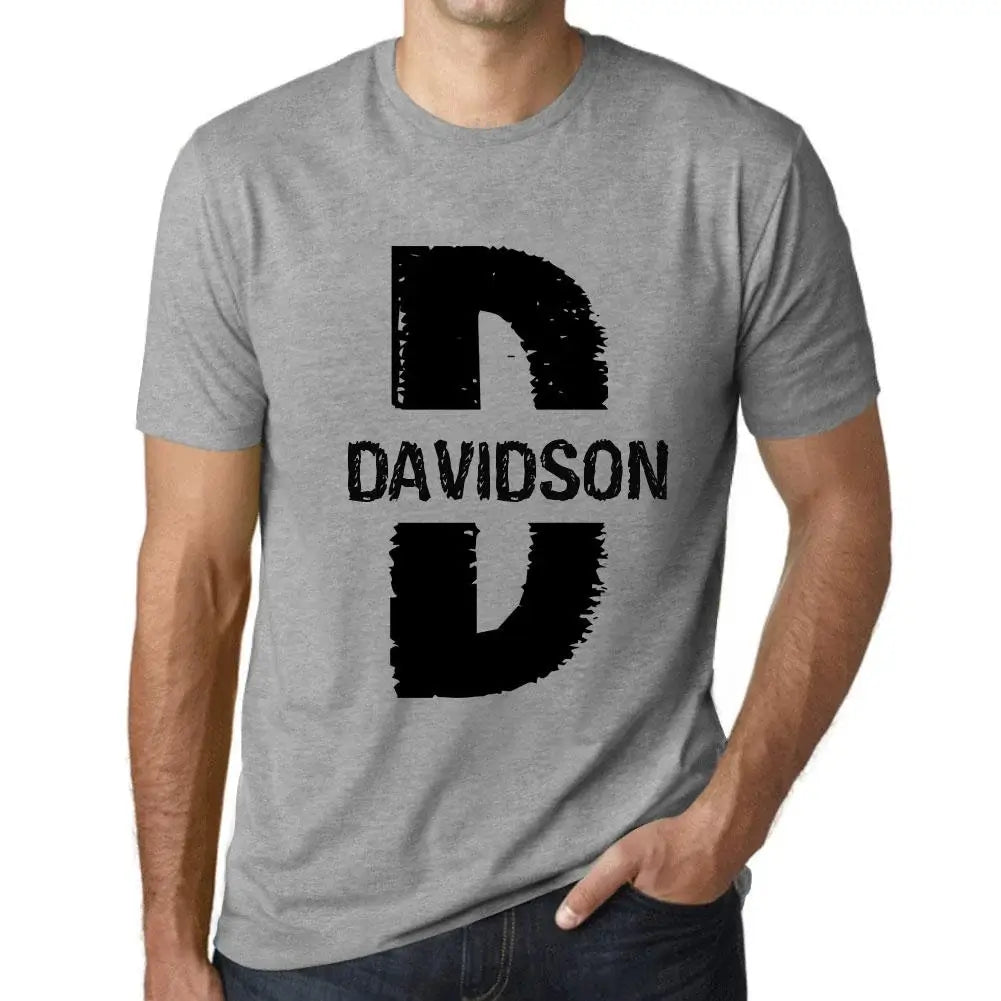 Men's Graphic T-Shirt Davidson Eco-Friendly Limited Edition Short Sleeve Tee-Shirt Vintage Birthday Gift Novelty