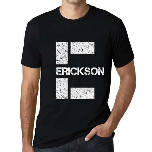 Men's Graphic T-Shirt Erickson Eco-Friendly Limited Edition Short Sleeve Tee-Shirt Vintage Birthday Gift Novelty