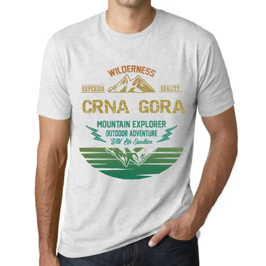 Men's Graphic T-Shirt Outdoor Adventure, Wilderness, Mountain Explorer Crna Gora Eco-Friendly Limited Edition Short Sleeve Tee-Shirt Vintage Birthday Gift Novelty