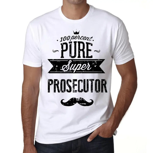 Men's Graphic T-Shirt 100% Pure Super Prosecutor Eco-Friendly Limited Edition Short Sleeve Tee-Shirt Vintage Birthday Gift Novelty