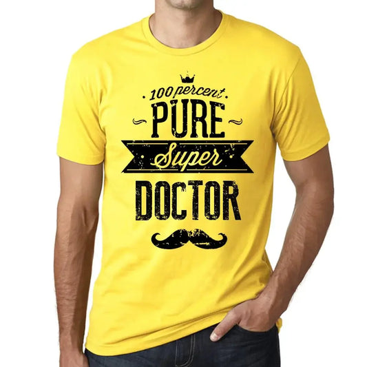 Men's Graphic T-Shirt 100% Pure Super Doctor Eco-Friendly Limited Edition Short Sleeve Tee-Shirt Vintage Birthday Gift Novelty