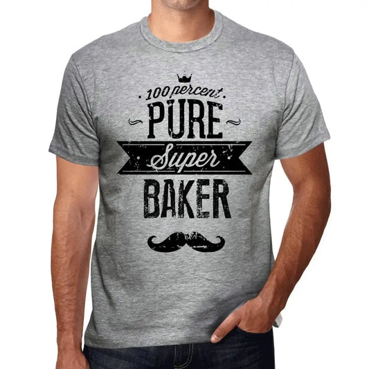 Men's Graphic T-Shirt 100% Pure Super Baker Eco-Friendly Limited Edition Short Sleeve Tee-Shirt Vintage Birthday Gift Novelty