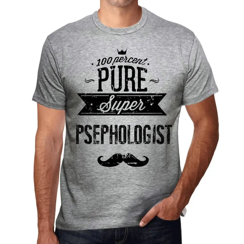 Men's Graphic T-Shirt 100% Pure Super Psephologist Eco-Friendly Limited Edition Short Sleeve Tee-Shirt Vintage Birthday Gift Novelty