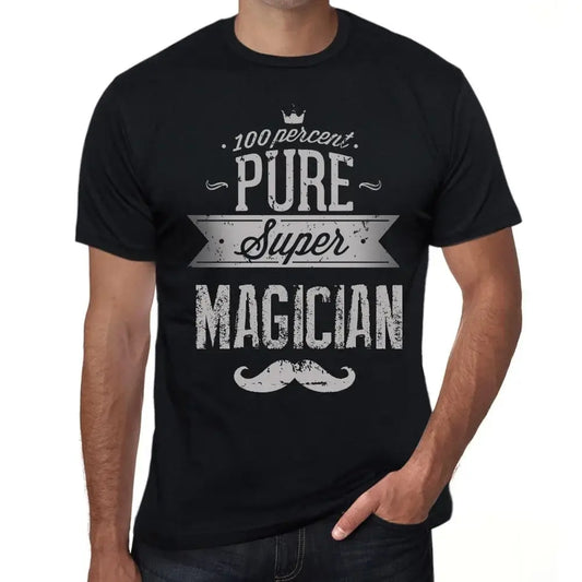 Men's Graphic T-Shirt 100% Pure Super Magician Eco-Friendly Limited Edition Short Sleeve Tee-Shirt Vintage Birthday Gift Novelty