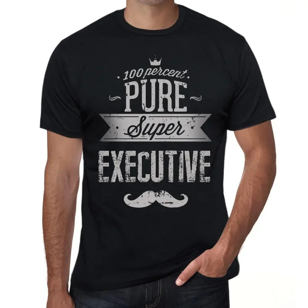 Men's Graphic T-Shirt 100% Pure Super Executive Eco-Friendly Limited Edition Short Sleeve Tee-Shirt Vintage Birthday Gift Novelty