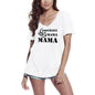 ULTRABASIC Women's T-Shirt Footbal Mama - Soccer Mom Short Sleeve Tee Shirt Tops