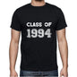 1994 Class Of Black Mens Short Sleeve Round Neck T-Shirt 00103 - Black / S - Casual