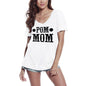 ULTRABASIC Women's T-Shirt Pom Mom - Funny Pomeranian Dog Lover Tee Shirt Tops
