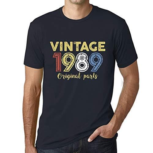 Ultrabasic - Homme Graphique Vintage 1989 T-Shirt Marine
