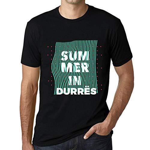 Ultrabasic - Homme Graphique Summer in DURRÀS Noir Profond