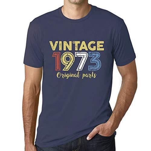 Ultrabasic - Homme Graphique Vintage 1973 T-Shirt Denim
