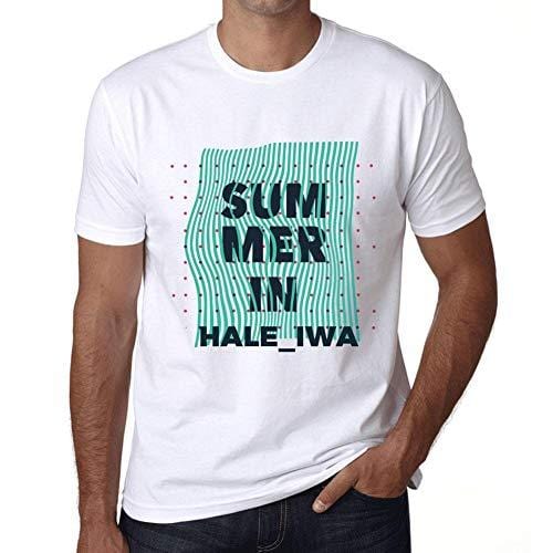 Ultrabasic - Homme Graphique Summer in HALE_IWA Blanc