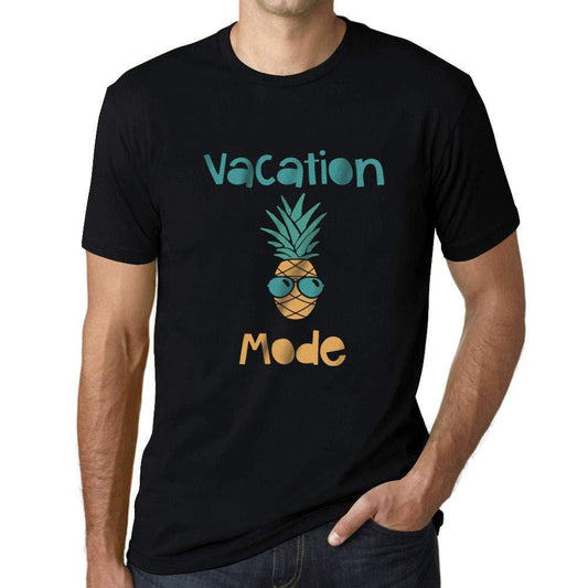 Ultrabasic - Homme T-Shirt Graphique Vacation Mode Noir Profond