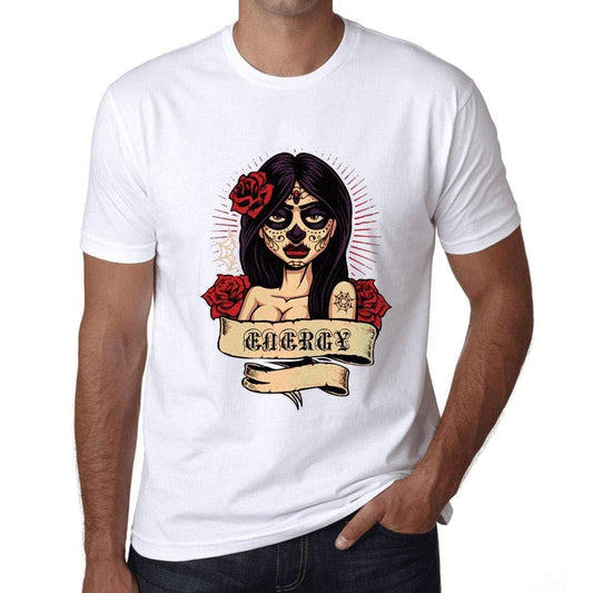 Ultrabasic - Homme T-Shirt Graphique Women Flower Tattoo Energy