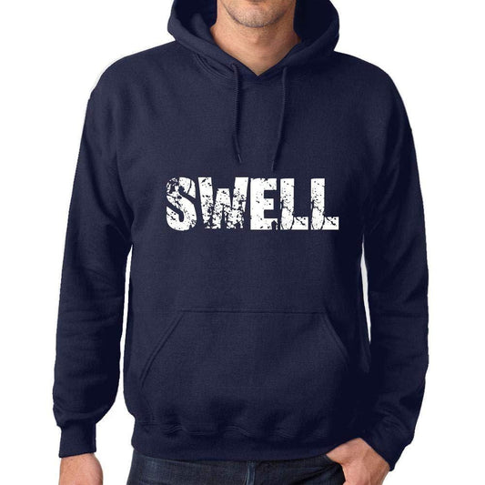 Ultrabasic Homme Femme Unisex Sweat à Capuche Hoodie Popular Words Swell French Marine