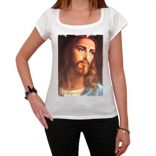 Jesus Christ Handsome T-Shirt Femme,Blanc, t Shirt Femme