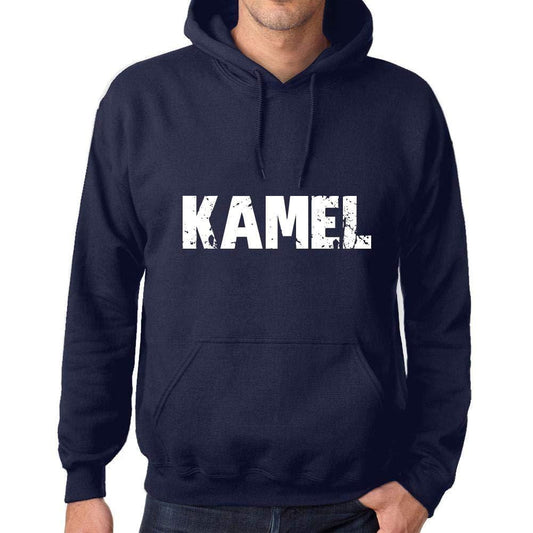 Ultrabasic Homme Femme Unisex Sweat à Capuche Hoodie Popular Words Kamel French Marine