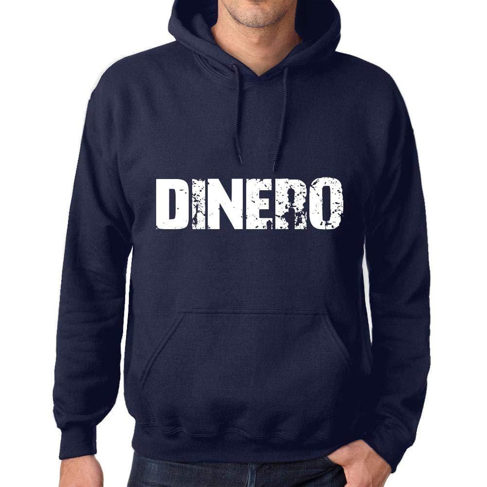 Ultrabasic Homme Femme Unisex Sweat à Capuche Hoodie Popular Words Dinero French Marine