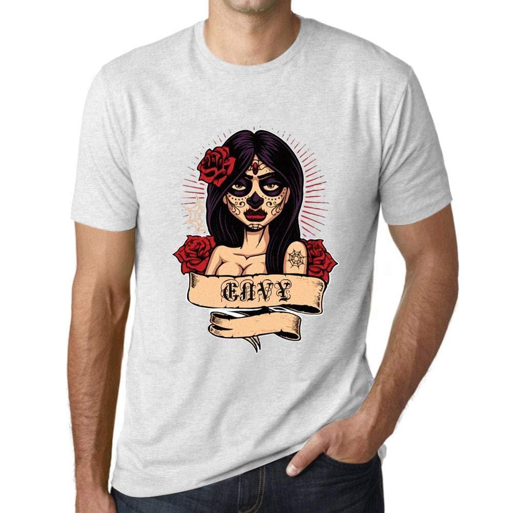 Ultrabasic - Homme T-Shirt Graphique Women Flower Tattoo Envy