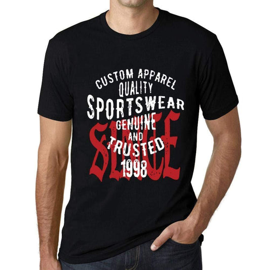 Ultrabasic - Homme T-Shirt Graphique Sportswear Depuis 1998 Noir Profond