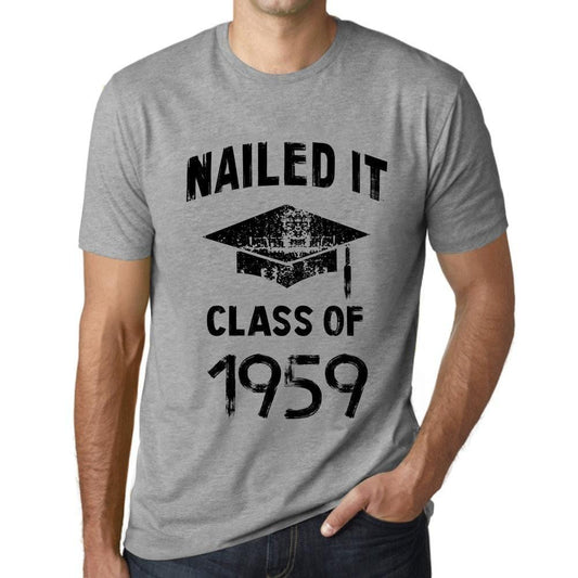 Homme T Shirt Graphique Imprimé Vintage Tee Nailed it Class of 1959