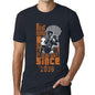 Men&rsquo;s Graphic T-Shirt Fight Hard Since 2036 Navy - Ultrabasic