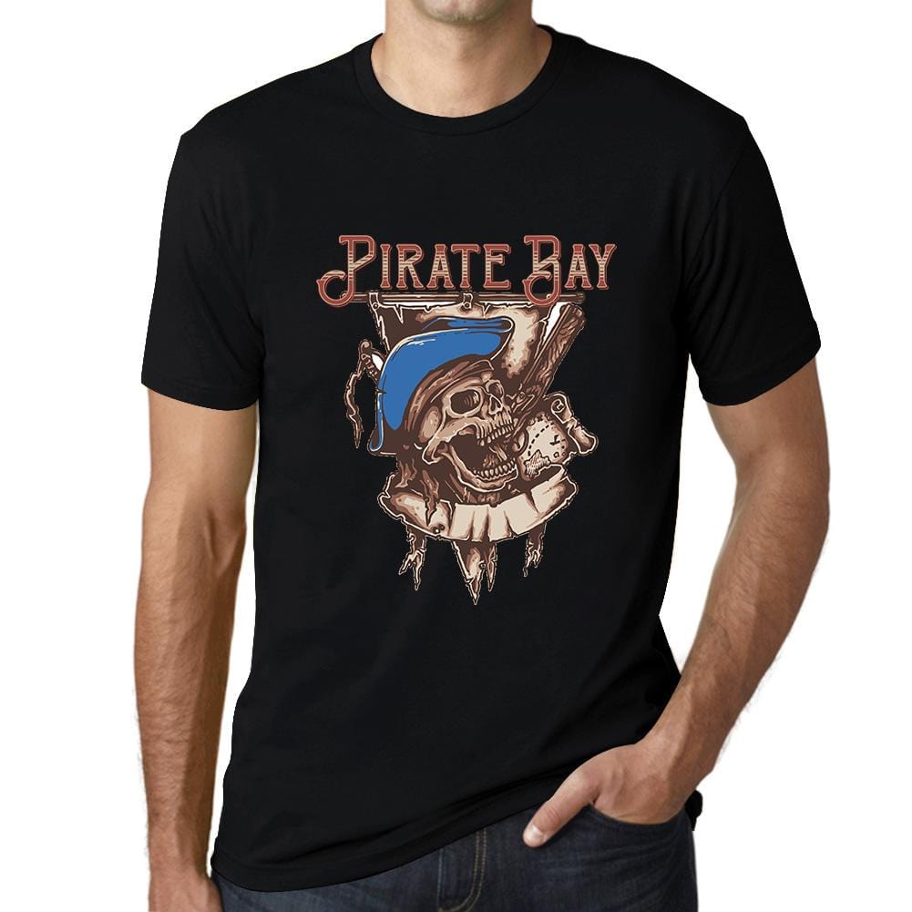ULTRABASIC Graphic Men's T-Shirt - Pirate Day - Captain Pirate Skull Shirt skulls ahirt clothes style tee shirts black printed tshirt womens hoodies badass funny gym punisher texas novelty vintage unique ghost humor gift saying quote halloween thanksgiving brutal death metal goonies love christian camisetas valentine death