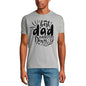 ULTRABASIC Men's Graphic T-Shirt Best Dad Hands Down - Funny Daddy's Shirt