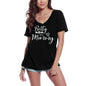 ULTRABASIC Women's T-Shirt Batty for Mommy - Bat Short Sleeve Tee Shirt Tops