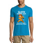 ULTRABASIC Men's Novelty T-Shirt Sloth Running Team - Funny Runner Tee Shirt