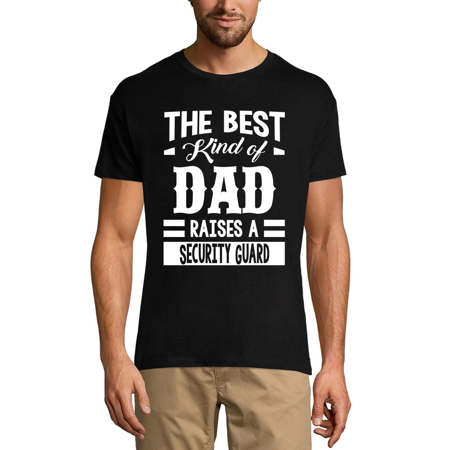 ULTRABASIC Men's Graphic T-Shirt Dad Raises a Security Guard
