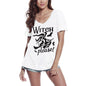ULTRABASIC Women's V Neck T-Shirt Witch Please - Funny Vintage Quote Tee Shirt