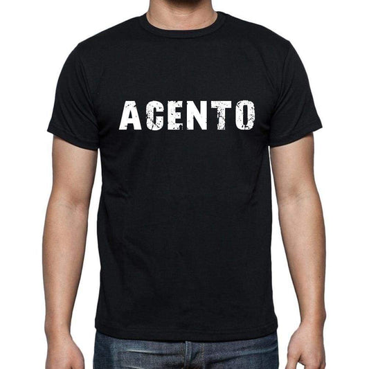 Acento Mens Short Sleeve Round Neck T-Shirt - Casual