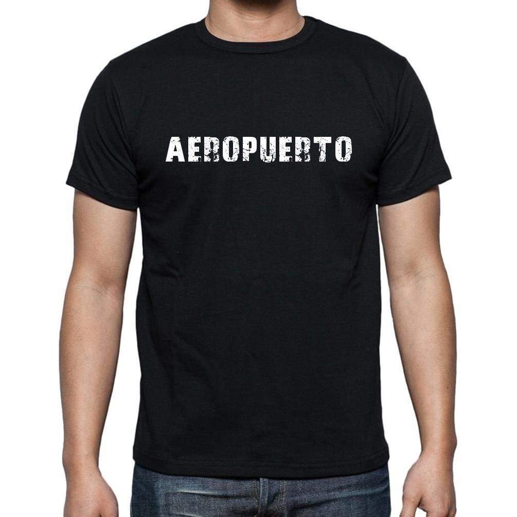 Aeropuerto Mens Short Sleeve Round Neck T-Shirt - Casual