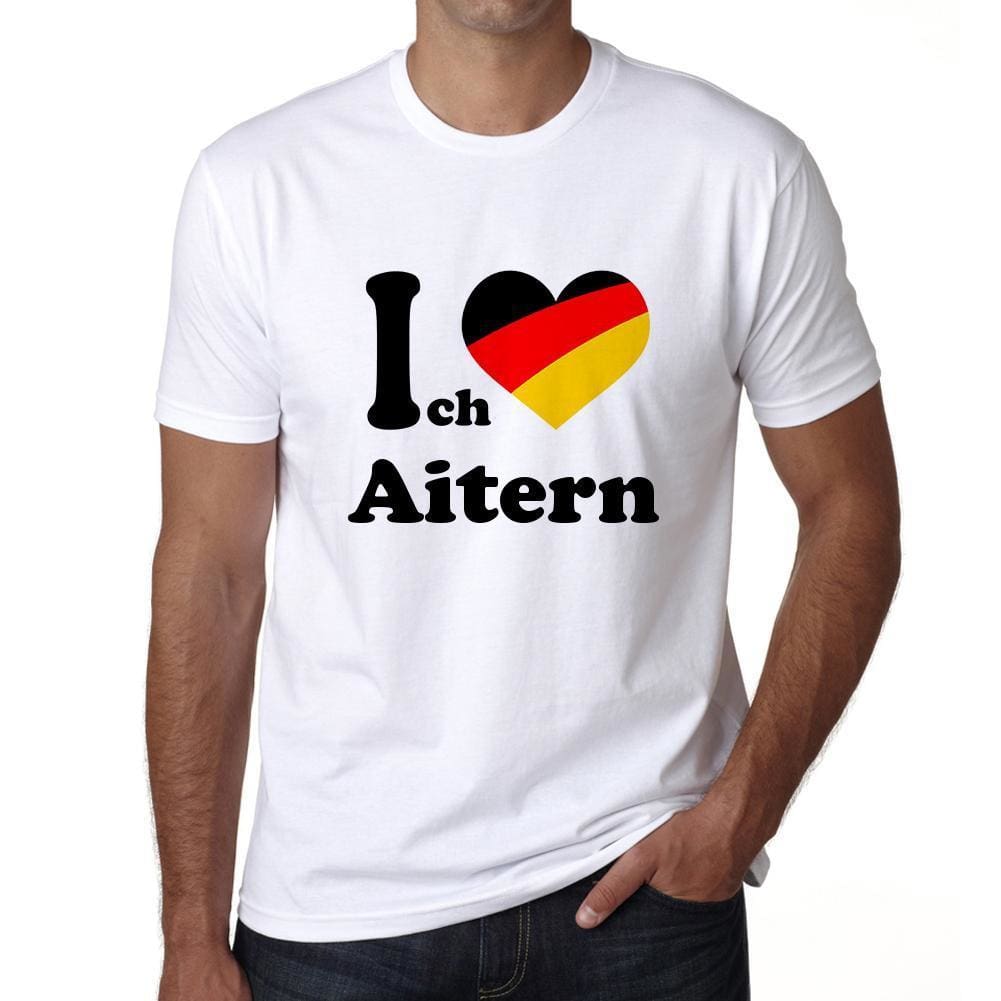 Aitern Mens Short Sleeve Round Neck T-Shirt 00005 - Casual