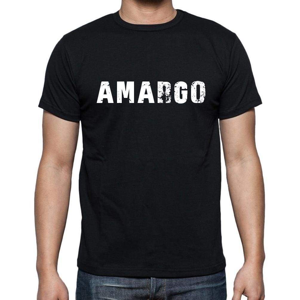 Amargo Mens Short Sleeve Round Neck T-Shirt - Casual