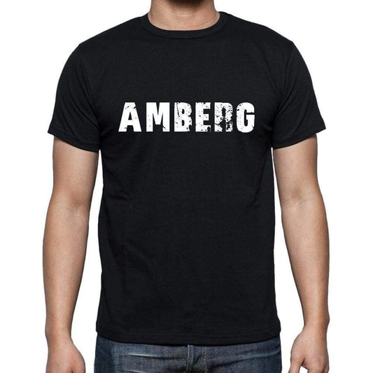 Amberg Mens Short Sleeve Round Neck T-Shirt 00003 - Casual