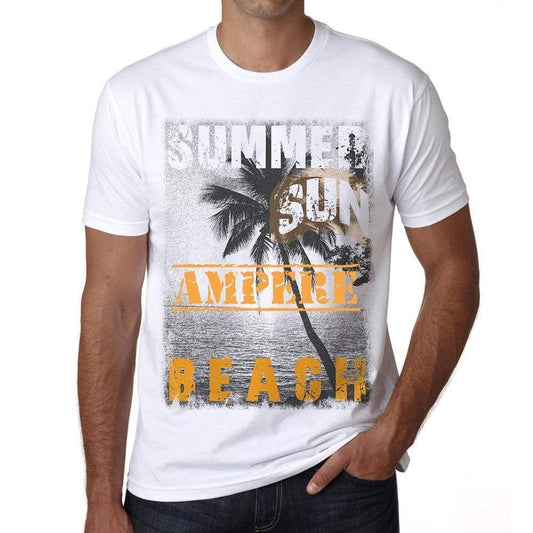Ampere Mens Short Sleeve Round Neck T-Shirt - Casual