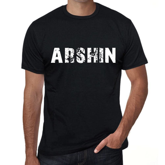 Arshin Mens Vintage T Shirt Black Birthday Gift 00554 - Black / Xs - Casual