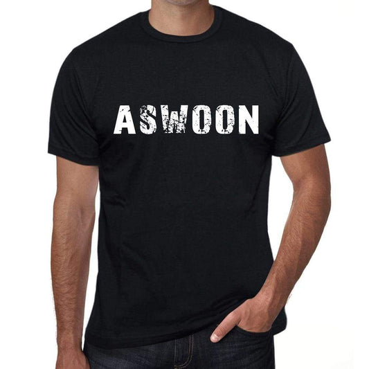 Aswoon Mens Vintage T Shirt Black Birthday Gift 00554 - Black / Xs - Casual