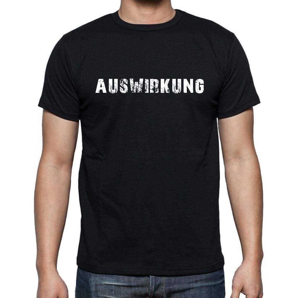 Auswirkung Mens Short Sleeve Round Neck T-Shirt - Casual