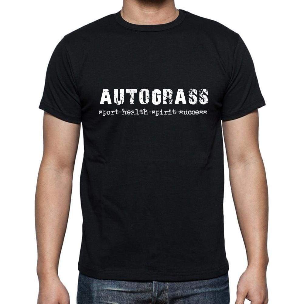 Autograss Sport-Health-Spirit-Success Mens Short Sleeve Round Neck T-Shirt 00079 - Casual