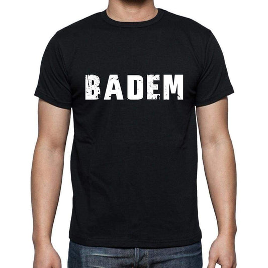 Badem Mens Short Sleeve Round Neck T-Shirt 00003 - Casual