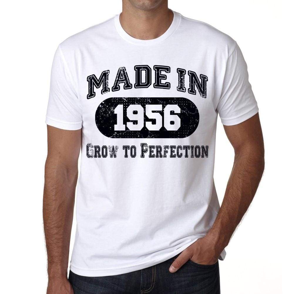 Birthday Gift Made 1956 T-Shirt Gift T Shirt Mens Tee - S / White - T-Shirt
