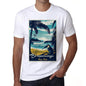 Boissucanga Pura Vida Beach Name White Mens Short Sleeve Round Neck T-Shirt 00292 - White / S - Casual