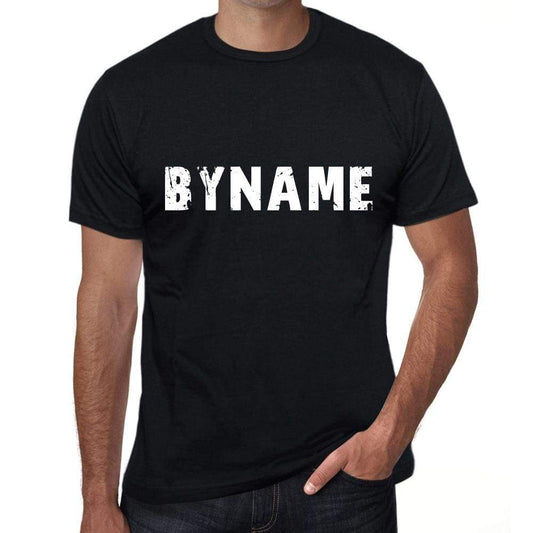 Byname Mens Vintage T Shirt Black Birthday Gift 00554 - Black / Xs - Casual
