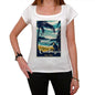 Canhugas Pura Vida Beach Name White Womens Short Sleeve Round Neck T-Shirt 00297 - White / Xs - Casual
