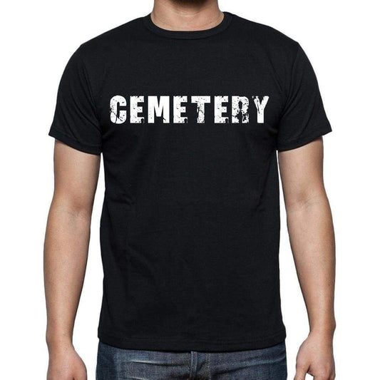 Cemetery Mens Short Sleeve Round Neck T-Shirt - Casual