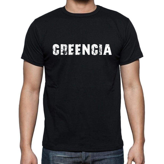 Creencia Mens Short Sleeve Round Neck T-Shirt - Casual